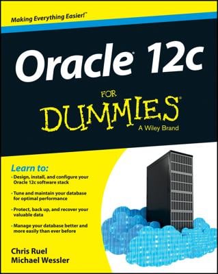 Oracle 12c For Dummies book cover