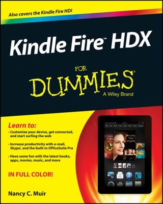 Kindle Fire HDX For Dummies book cover