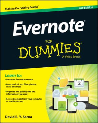 Evernote For Dummies book cover