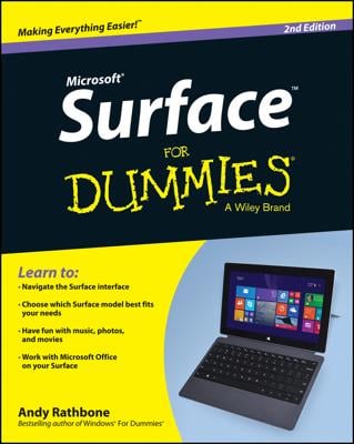 Surface For Dummies book cover