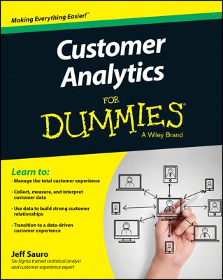 Customer Analytics For Dummies book cover