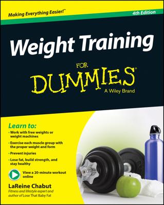 Weight Training For Dummies book cover