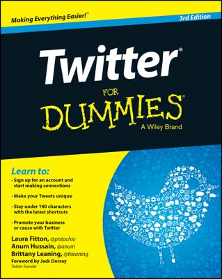 Twitter For Dummies book cover