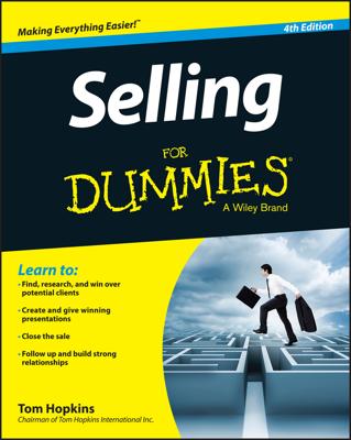 Selling For Dummies book cover