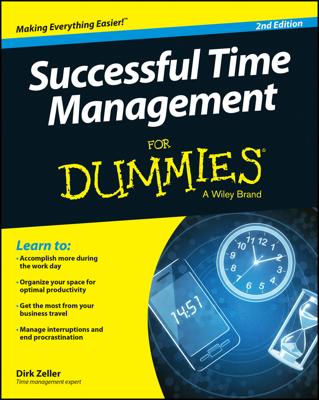 Successful Time Management For Dummies book cover