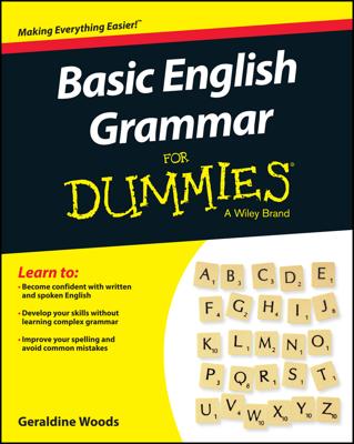 Basic English Grammar For Dummies Cheat Sheet