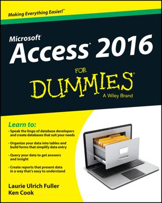 Access 2016 For Dummies book cover