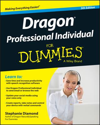 Dragon Professional Individual For Dummies book cover