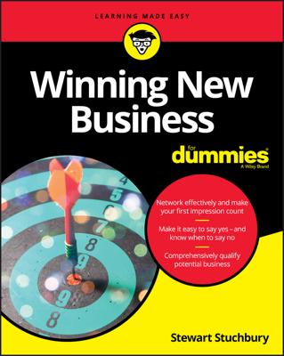 Winning New Business For Dummies book cover