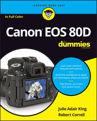 Canon EOS 80D For Dummies book cover