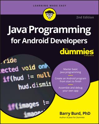 Java Programming for Android Developers For Dummies book cover