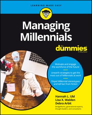 Managing Millennials For Dummies book cover