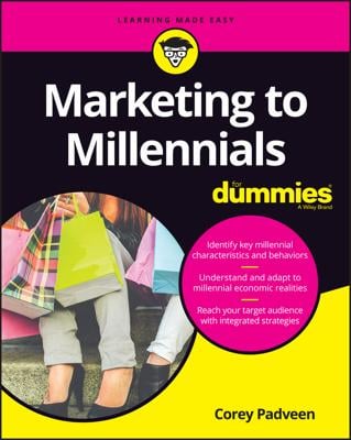 Marketing to Millennials For Dummies book cover