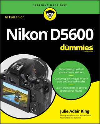 Nikon D5600 For Dummies book cover