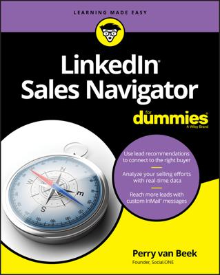 LinkedIn Sales Navigator For Dummies book cover