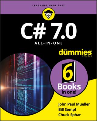 C# 7.0 All-in-One For Dummies book cover