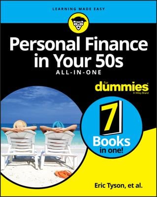 Personal Finance in Your 50s All-in-One For Dummies book cover