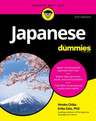 Japanese For Dummies book cover