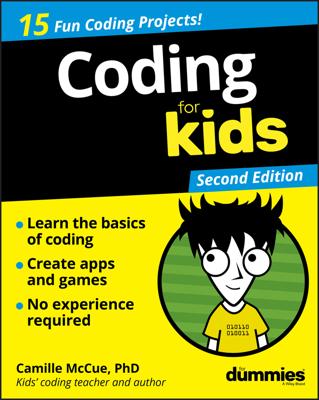 Coding For Kids For Dummies book cover