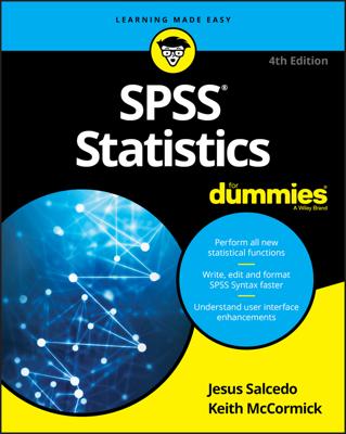 SPSS Statistics For Dummies book cover