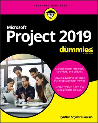 Microsoft Project 2019 For Dummies book cover