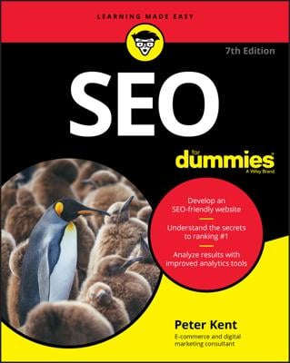 SEO For Dummies book cover