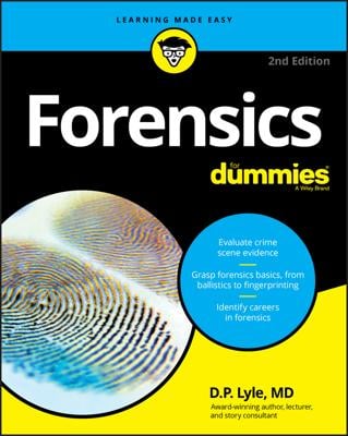 Forensics For Dummies book cover