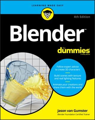 Blender For Dummies book cover