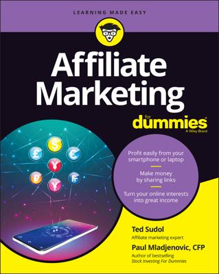 Affiliate Marketing For Dummies book cover
