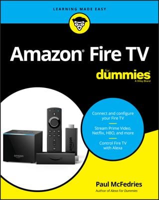 Amazon Fire TV For Dummies book cover