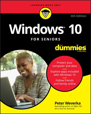 Windows 10 For Seniors For Dummies book cover