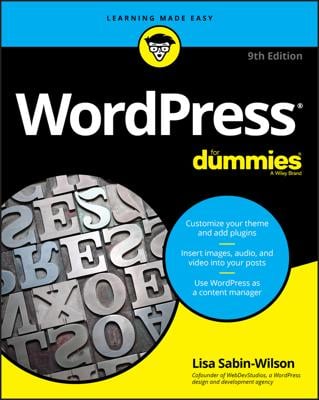 WordPress For Dummies book cover