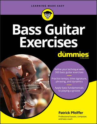 Bass Guitar Exercises For Dummies book cover