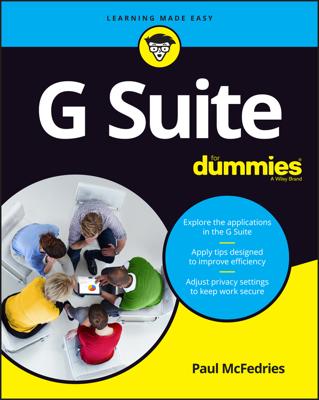 G Suite For Dummies book cover