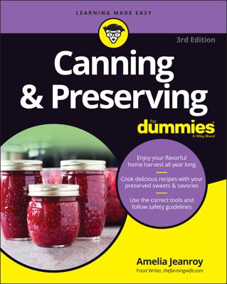 Canning & Preserving For Dummies book cover