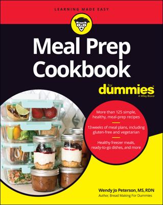 Meal Prep Cookbook For Dummies book cover