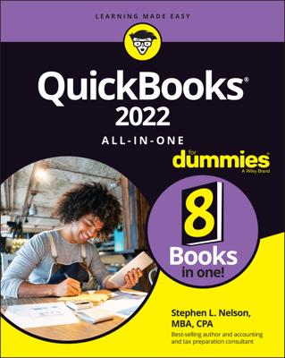 QuickBooks 2022 All-in-One For Dummies book cover