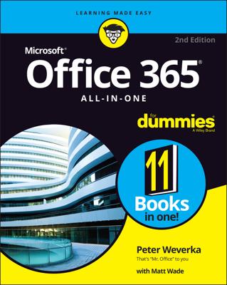 Office 365 All-in-One For Dummies book cover