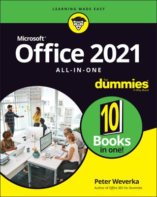 Office 2021 All-in-One For Dummies book cover