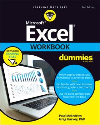 Excel Workbook For Dummies book cover