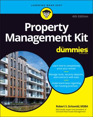 Property Management Kit For Dummies book cover