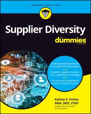 Supplier Diversity For Dummies book cover