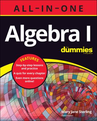 Algebra I All-in-One For Dummies book cover