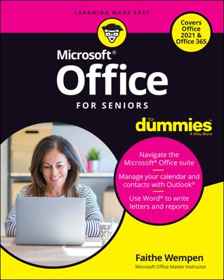 Office For Seniors For Dummies book cover