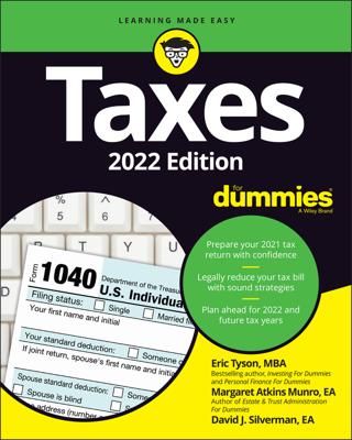 Taxes For Dummies book cover