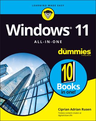 Windows 11 All-in-One For Dummies book cover
