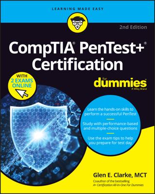 CompTIA PenTest+ Certification For Dummies book cover