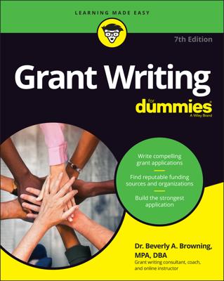Grant Writing For Dummies book cover