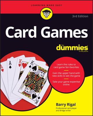 Card Games For Dummies book cover