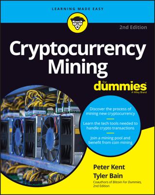 Cryptocurrency Mining For Dummies book cover